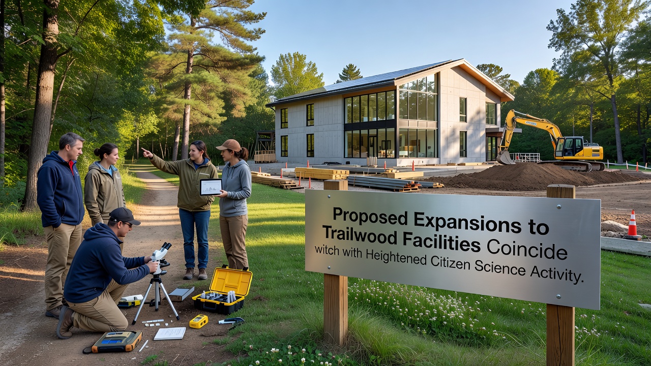 Proposed Expansions to Trailwood Facilities Coincide with Heightened Citizen Science Activity